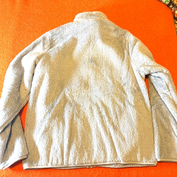 Uniqlo light blue fluff yarn fleece full zip jacket NWT - Picture 9 of 9